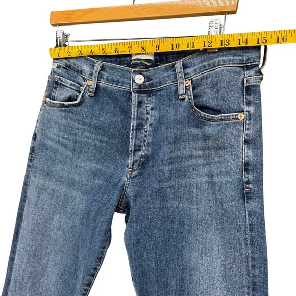 Citizens of Humanity Emerson Jeans Womens Blue Slim Boyfriend Button Fly Size 27 - Picture 10 of 14